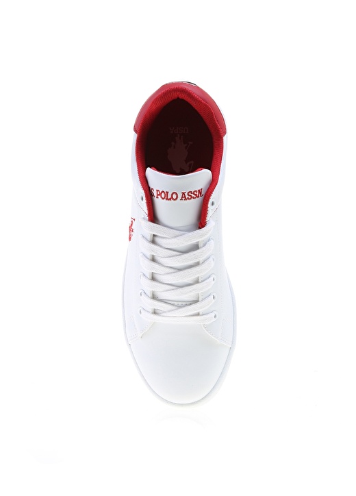 U.S. Polo Assn. Kadın Beyaz Sneaker 4