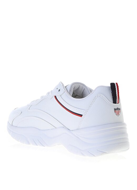 U.S. Polo Assn. Beyaz Kadın Sneaker AS00340355 2