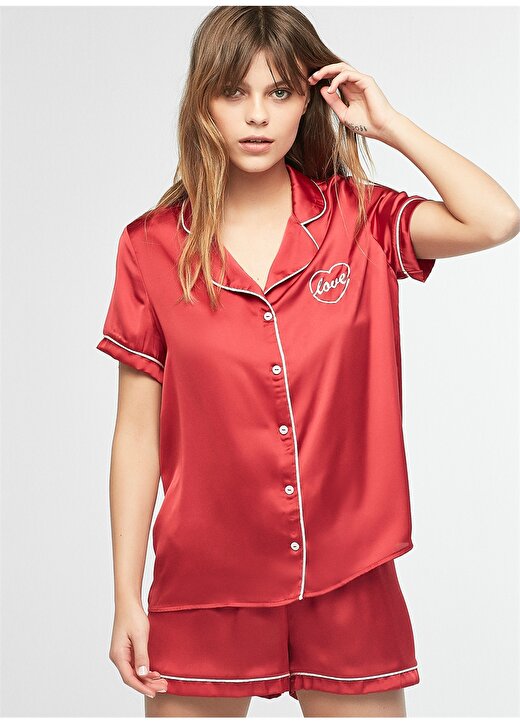Penti Kırmızı Pijama Takımı 2
