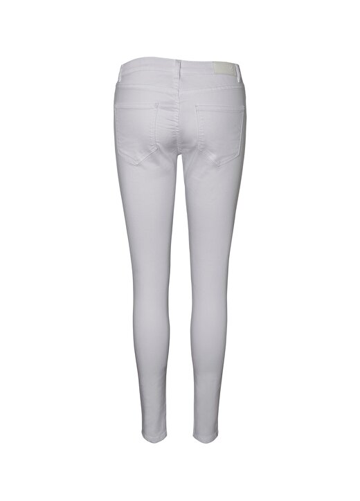 Fabrika X Copenhagen Skinny Fit Beyaz Denim Pantolon 2