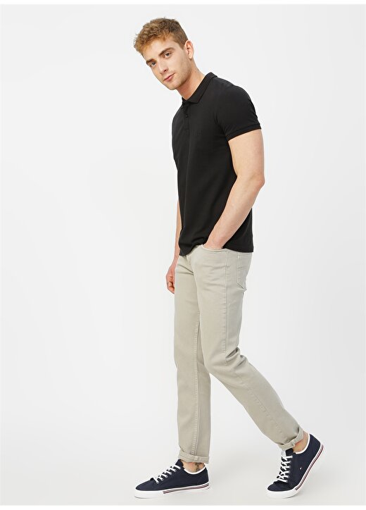 Lee Cooper Slim Fit Pamuklu Açık Gri Erkek Chino Pantolon 1