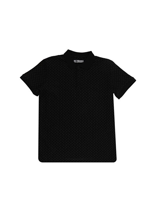 Lee Cooper Baskılı Siyah Erkek Polo T-Shirt 202 LCM 242048 NATURE POLO SIYAH 1