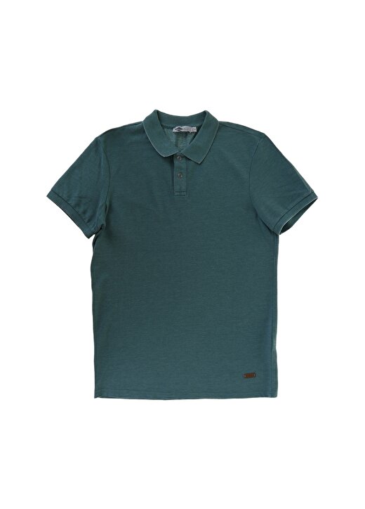 Lee Cooper Düz Yeşil Erkek Polo T-Shirt 202 LCM 242052 MILESS POLO YESIL 1