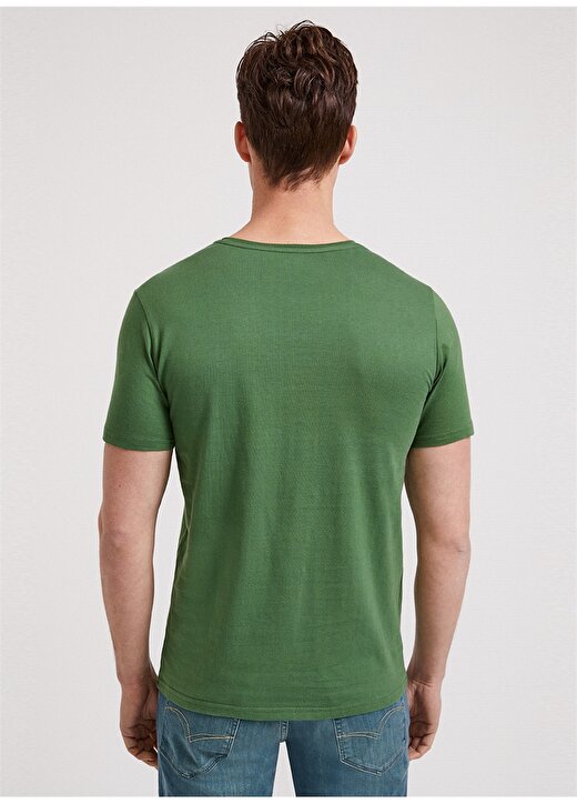 Lee Cooper Londonlogo Yeşil T-Shirt 4