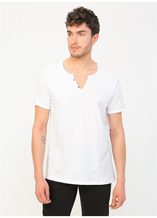 Lee Cooper Beyaz T-Shirt 3
