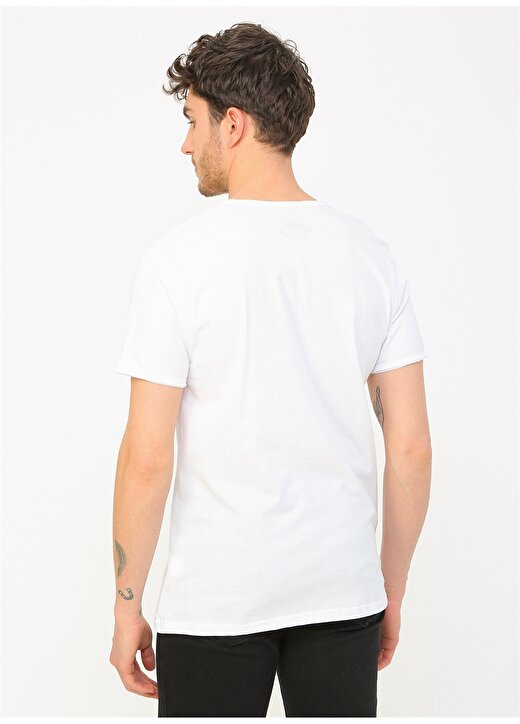 Lee Cooper Beyaz T-Shirt 4