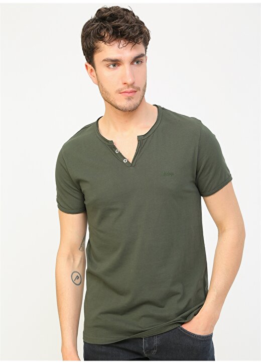 Lee Cooper Koyu Yeşil T-Shirt 3