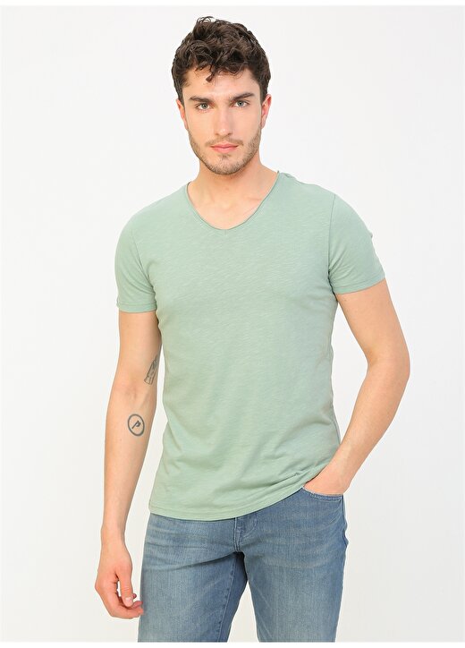 Lee Cooper Pastel Yeşili T-Shirt 3