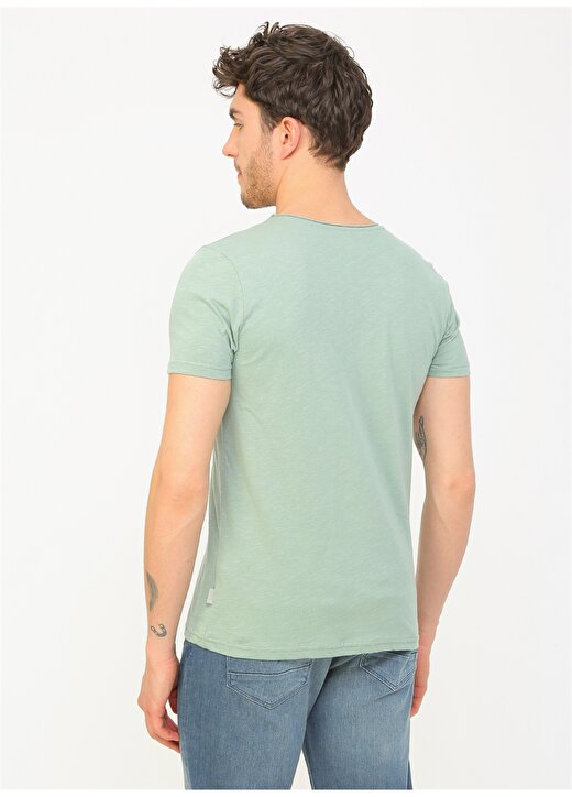 Lee Cooper Pastel Yeşili T-Shirt 4