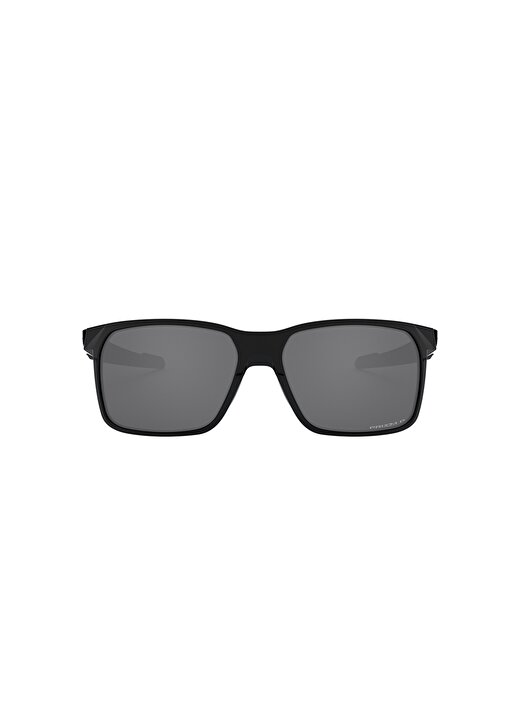 Oakley Portal X OO9460 Dikdörtgen Siyah Polarize Erkek Güneş Gözlüğü 1