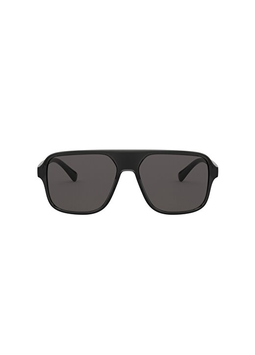 Dolce&Gabbana DG6134 Kare Siyah Erkek Güneş Gözlüğü 1