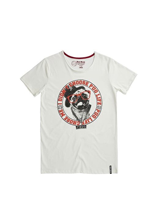 Bad Bear Pug Life T-Shirt 1