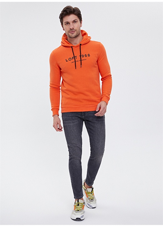 Loft Turuncu Sweatshirt 4