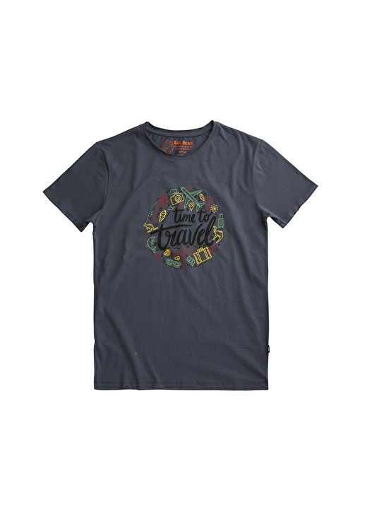 Bad Bear Time To Travel T-Shirt 1