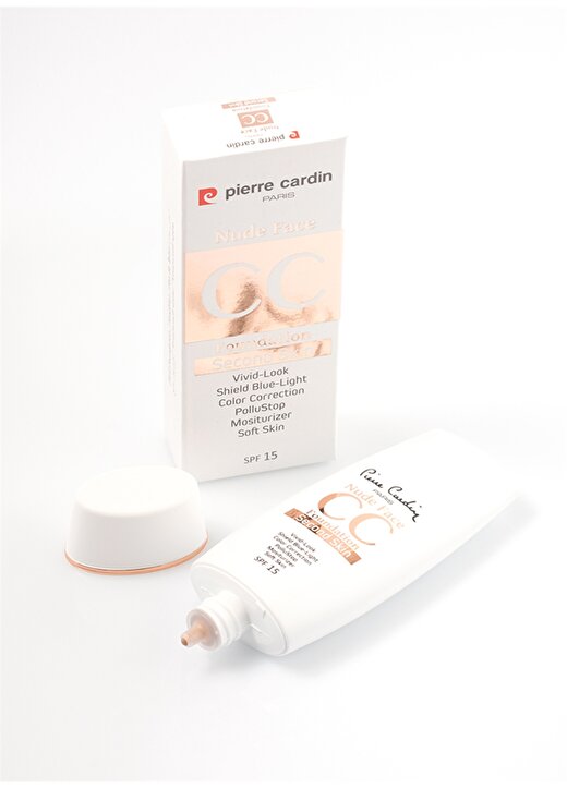 Pierre Cardin Nude Face CC Cream (Spf 15) - Light Fondöten 4