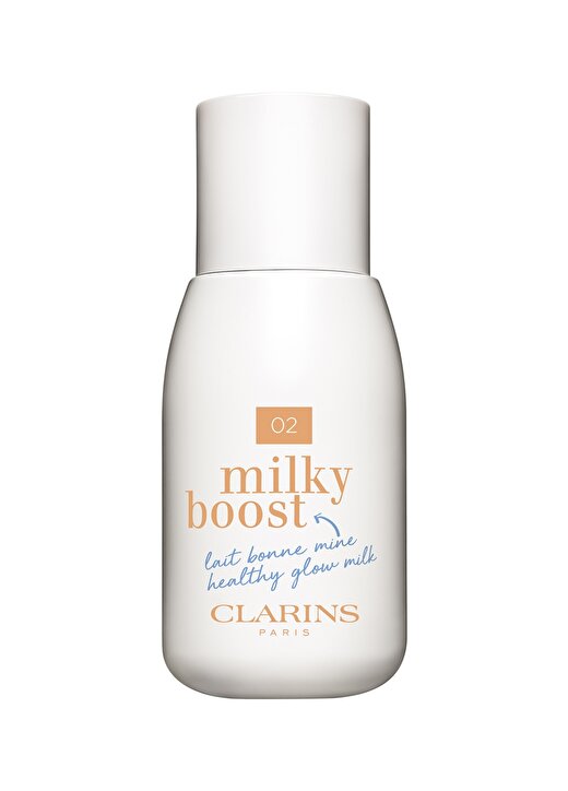 Clarins Milky Boost Foundation 02 Milky Nude 50 Ml 1