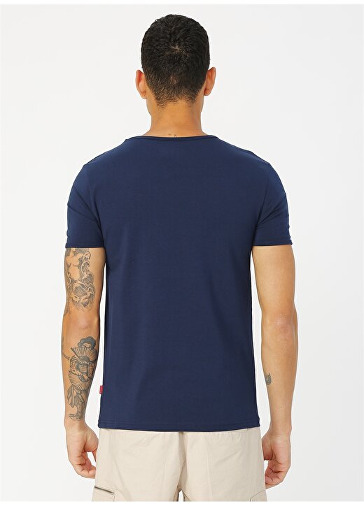 Cazador Lacivert T-Shirt 4