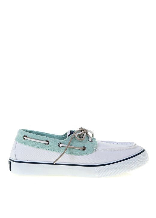 Perry Cardy Beyaz Yeşil Düz Ayakkabı 1