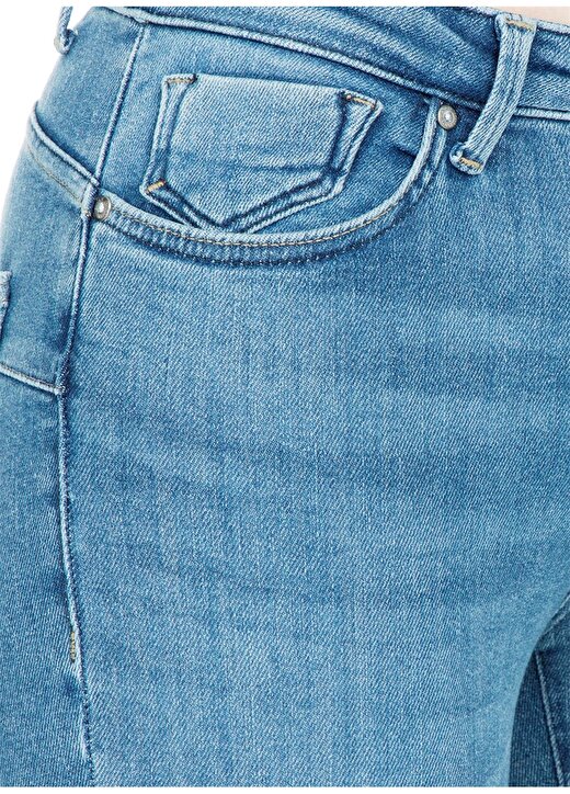 Only Açık Mavi Kadın Denim Pantolon 4