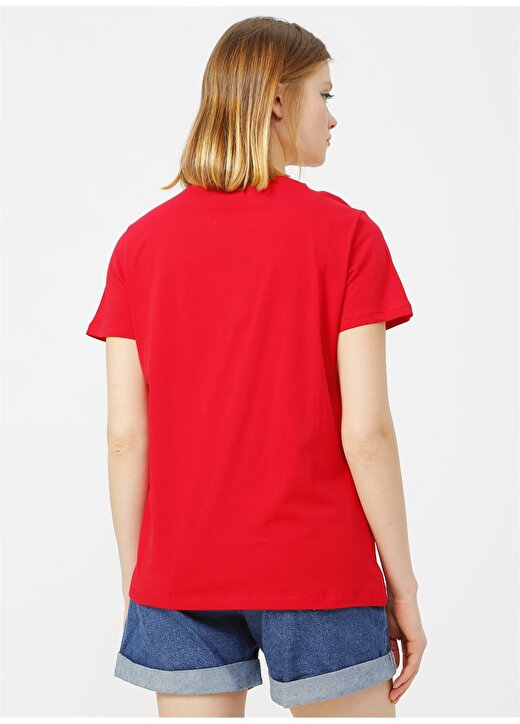 Limon Kırmızı Kadın T-Shirt 2