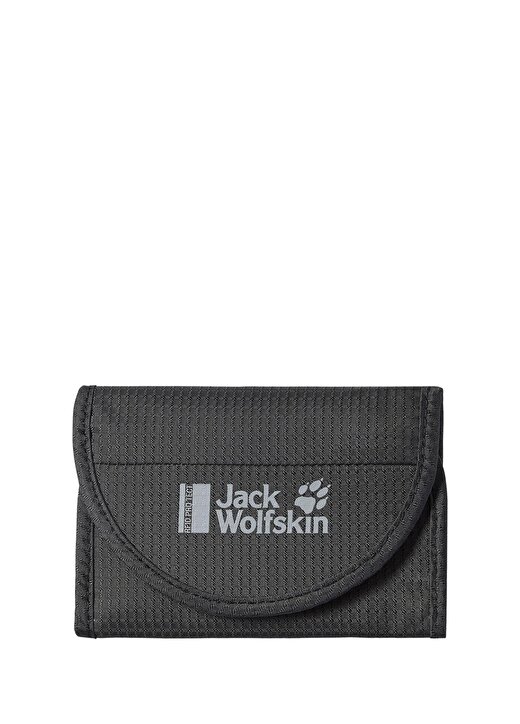 Jack Wolfskin Siyah Unisex 9X13,5 Cm Cüzdan CASHBAG WALLET RFID 1