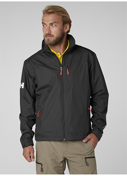 Helly Hansen Crew Jacket Siyah Erkekmont 1