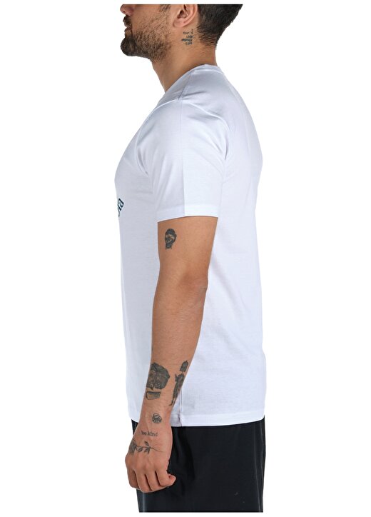 Columbia Erkek Beyaz Bisiklet Yakat-Shirt 4