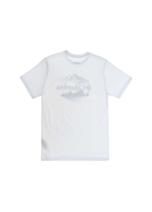 Columbia Baskılı Beyaz T-Shirt 2