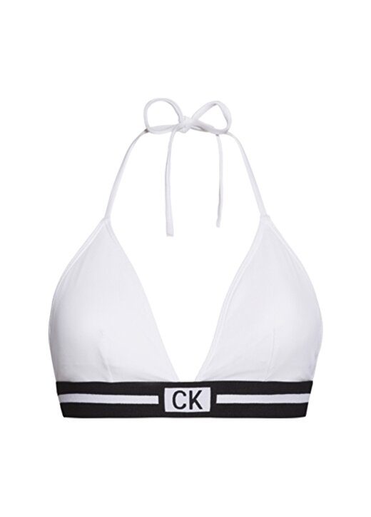 Calvin Klein Beyaz Bikini Üst 1