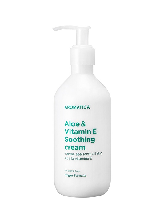 Aromatica Aloe Vera Ve E Vitaminli 300 Ml Yatıştırıcı Krem 1