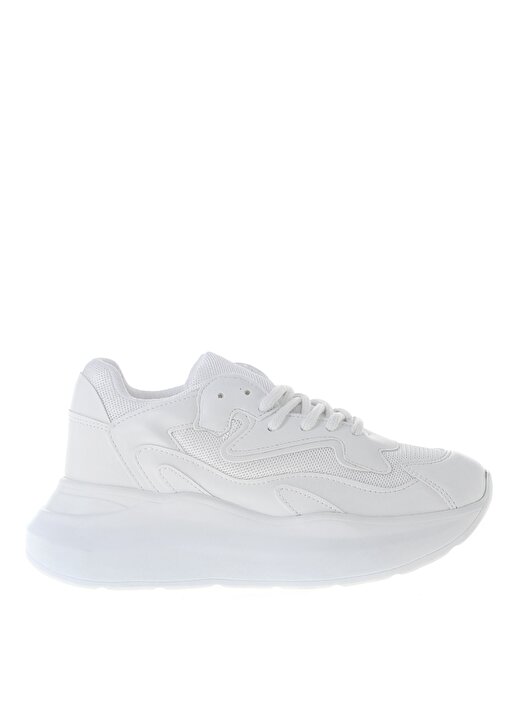 Fern Suni Deri Beyaz Sneaker 1