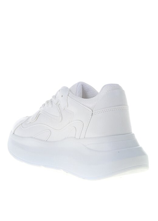 Fern Suni Deri Beyaz Sneaker 2