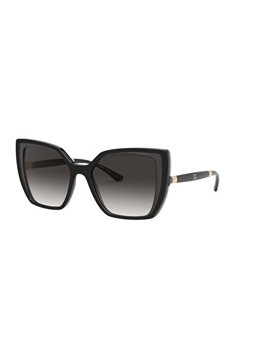 Dolce&Gabbana DG6138 Kare Siyah Kadın Güneş Gözlüğü 2