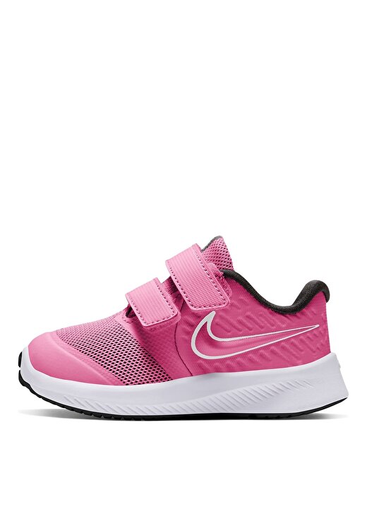 Nike AT1803-603 Star Runner 2 (Tdv) Cırt Cırtlı Pembe Kız Çocuk Yürüyüş Ayakkabısı 2