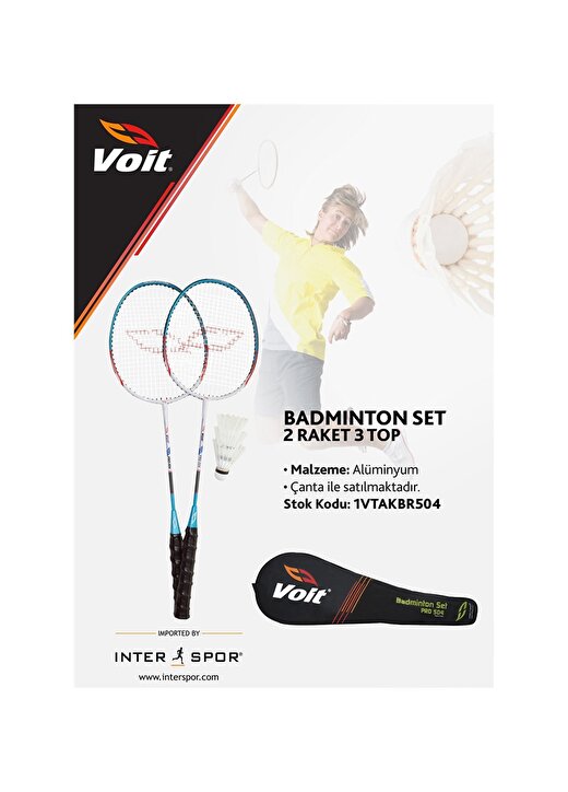 Voit Pro-504 3 Top 2 Raket Badminton 1