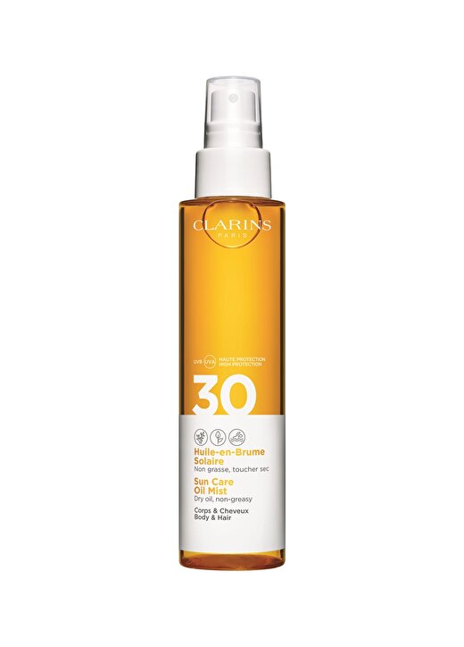 Clarins Sun Care Body Oil-In-Mist SPF30 Vücut Yağı 1