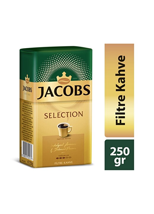 Jacobs Selection Kahve Ile Patiswiss Bitter Fındıklı Çikolata Hediye Kutusu 3