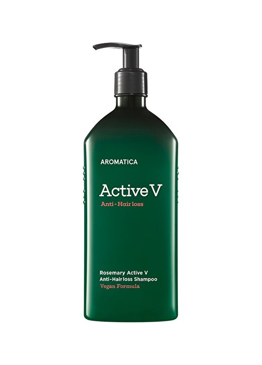 Aromatica Rosemary Active V Anti-Hair Loss Shampoo - Biberiye Aktif V Dökülme Karşıtı Şampuan 1