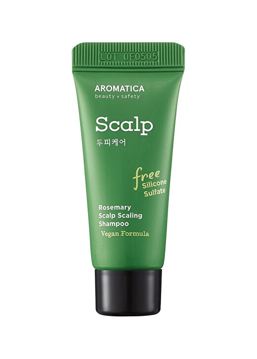 Aromatica Rosemary Scalp Scaling Shampoo Mini - Mini 20 Ml Biberiye Özlü Saç & Saç Derisi Şampuanı 1