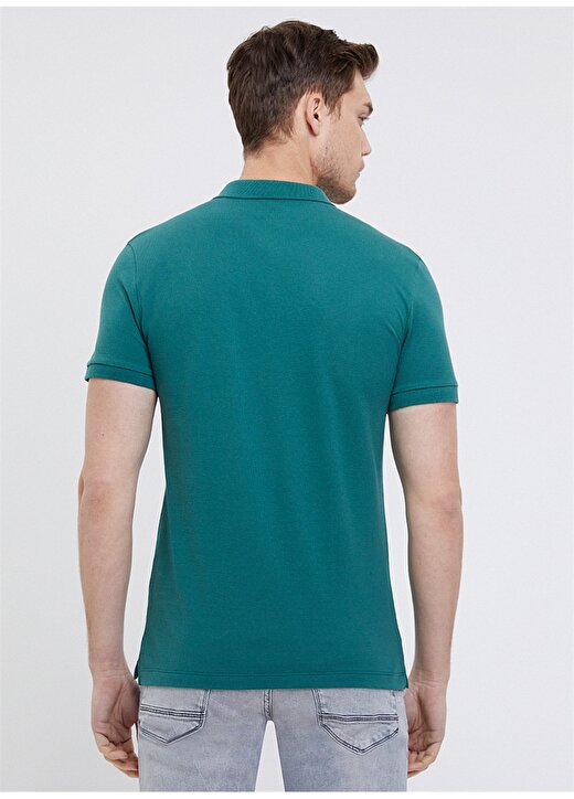 Loft 021171 Koyu Yeşil Erkek Polo T-Shirt 3