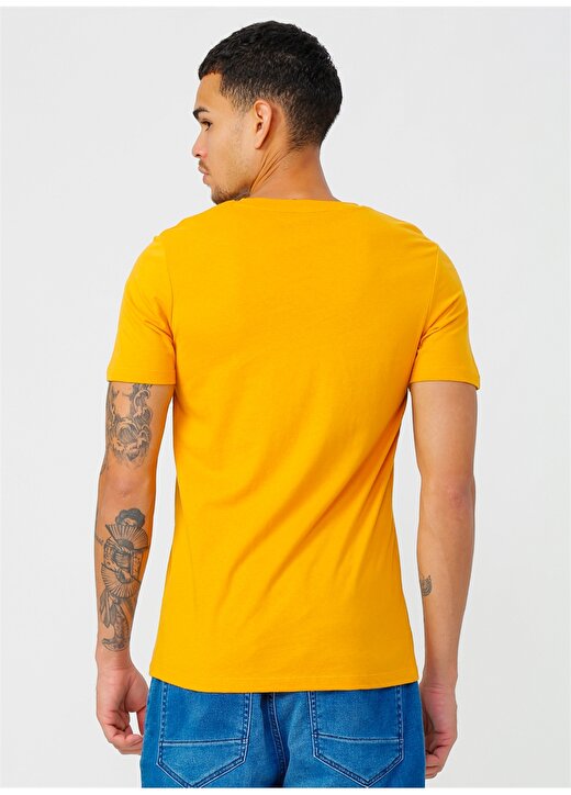 Jack & Jones Sarı Erkek T-Shirt 4