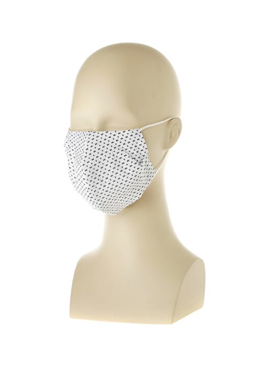 Limon Beyaz Koruyucu Yüz Maskesi LAPIS CROSS 2