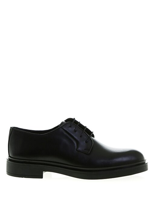 Fabrika Deri Siyah Erkek Klasik Ayakkabı M11-ALAGOAS 1