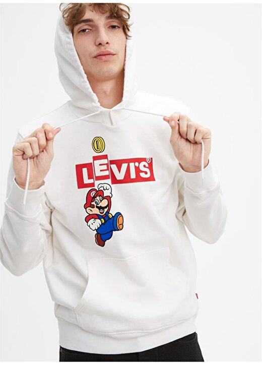 Levis 19491-0113 Graphic Mario Sweatshirt 1