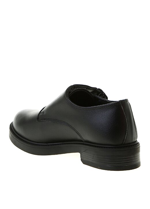 Fabrika Siyah Kadın Düz Ayakkabı L22-MIDAS 2