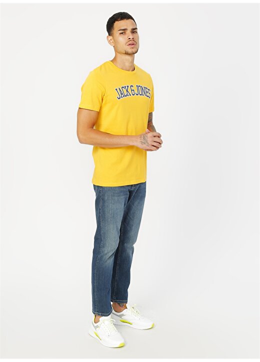 Jack & Jones 12179405 Sarı Erkek T-Shirt 2