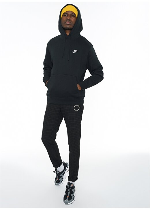 Nike Sportswear Club Fleece Siyah Erkeksweatshirt 2