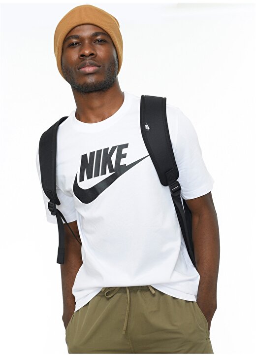 Nike AR5004-101 M NSW Futura Sportsweartee Icon Beyaz Erkek T-Shirt 1