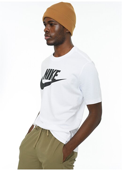 Nike AR5004-101 M NSW Futura Sportsweartee Icon Beyaz Erkek T-Shirt 4