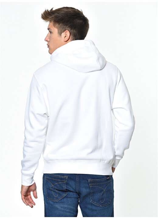 Nike Sportswear Club Fleece Beyaz Erkeksweatshirt 3